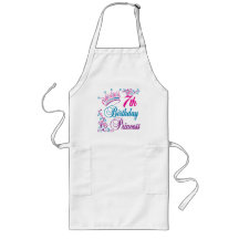 7th Birthday Princess Apron