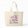 7th Birthday Princess Tote Bags