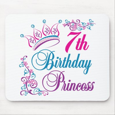 7th Birthday Princess by BirthdayObsessions
