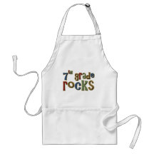7th Grade Rocks Seventh Apron