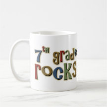 7th Grade Rocks Seventh Coffee Mug