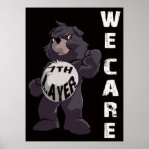 7th layer cares posters
