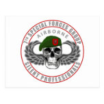 7th Special Forces Group - Skull Postcards