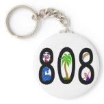 808 Island life key chain