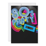 80 Retro Party invitations