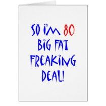 80 So I'm 80 ... cards