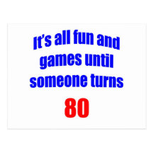 80 Someone turns 80 Postcards