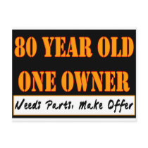 80 Year Old, One Owner - Needs Parts, Make Offer Post Cards