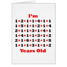 80 Years old Blk Red Card