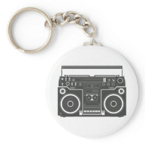 80s Boombox Keychain