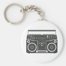 80s Boombox Porte-clefs