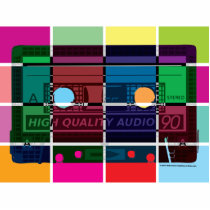 80's Cassette Colour Blocks