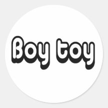 80's catch phase boy toy on a sticker