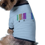 80s colour design! pet clothing