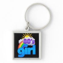 80s Girl keychains