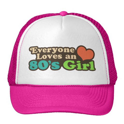 80's Girl Mesh Hat