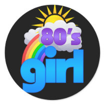 80s Girl stickers