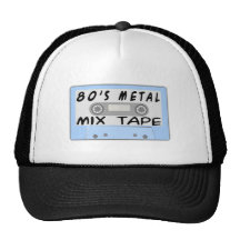 80s Metal Mix Tape Hat