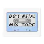 80s Metal Mix Tape Post Cards