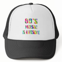 80s Music Mesh Hats