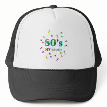 80s Music Lover Mesh Hat
