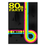 80s party invitation
