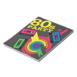 80s party notepads