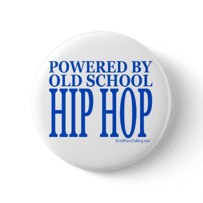 80s RAP Pinback Button by dustyvinyldesign
