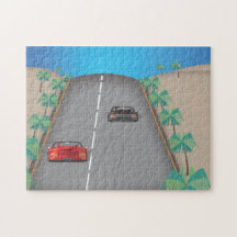 80s Retro Arcade Race Puzzles