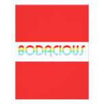 80s Retro Bodacious Custom Invitations