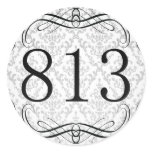 813 Area Code Stickers