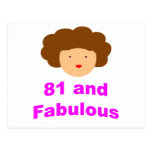 81 and Fabulous! Postcards