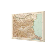81 Bulgaria Stretched Canvas Print