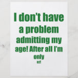 82 Admit my age Flyer