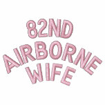 82nd Airborne Wife Embroidered Hooded Sweatshirt