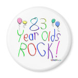 83 Year Olds Rock ! magnets