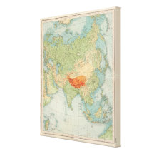 8485 Asia physical Canvas Prints