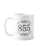 855 Area Code Mug