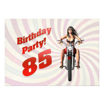 motorbike invitations