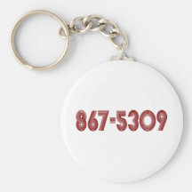 867-5309 PORTE-CLÉ