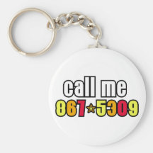 867-5309 PORTE-CLEFS