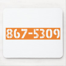 867-5309 TAPIS DE SOURIS