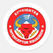 87th Fighter Interceptor Squadron Sticker