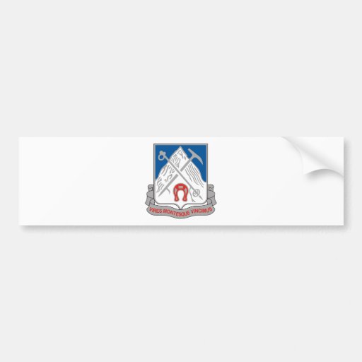 87th Infantry Regiment Bumper Sticker