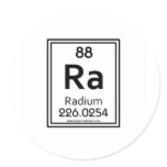 88 Radium Stickers