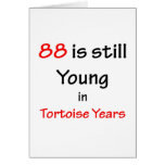 88 Tortoise Years Greeting Card