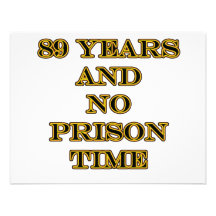 89 No prison time Announcement