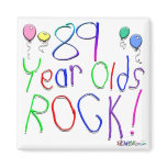 89 Year Olds Rock ! Magnet
