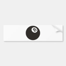 8 Ball Bumper Stickers