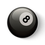 8 BALL buttons